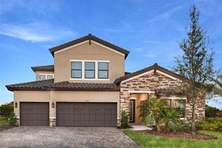 New construction Single-Family house 11263 Rustic Timber Loop, San Antonio, FL 33576 Islamorada II- photo