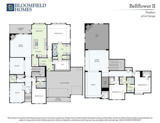 New construction Single-Family house 2828 Spring Valley Wy, Anna, TX 75409 plan Bellflower II - image