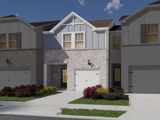 New construction Townhouse house 3384 Brooks Lake Dr, Loganville, GA 30052 plan Amber - image