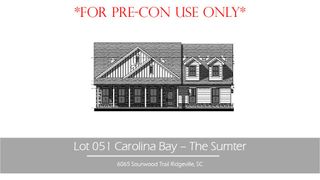 New construction  house 6065 Sourwood Trl, Ridgeville, SC 29472 plan Sumter - image