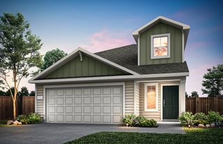 New construction Single-Family house 148 Green Berets Bnd, Jarrell, TX 76537 plan Gustine - image