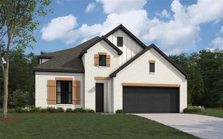 New construction Single-Family house 5401 Archeron Ave, Aubrey, TX 75009 plan Freeport II - image