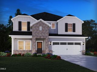 New construction house 256 Karlov Rd, Garner, NC 27529 plan Johnson - image