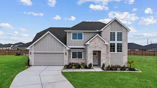 New construction house 31103 Henry Ridge Dr, Fulshear, TX 77441 plan Lancaster - image