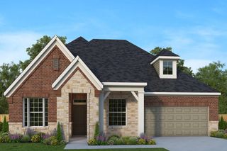 New construction Single-Family house 5614 Water Lilies Drive, Manvel, TX 77578 The Finley- photo