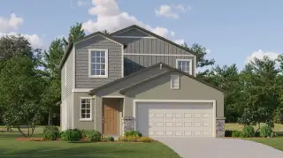 New construction Single-Family house 22614 Blazing Star Run, Land O' Lakes, FL 34637 plan Columbia - image