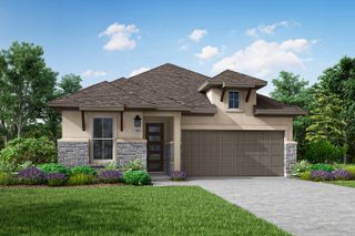 New construction Single-Family house 317 Lariat Loop, Liberty Hill, TX 78642 Aspen- photo