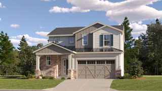 New construction Single-Family house 24484 E Adriatic Drive, Aurora, CO 80018 Tabor- photo