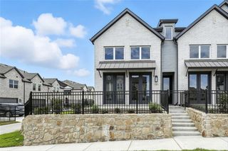 New construction Townhouse house 13920 Longvalley Dr, Aledo, TX 76008 Ansley Plan- photo