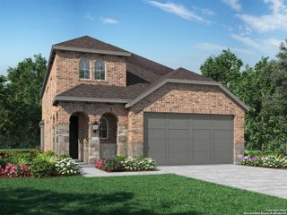 New construction Single-Family house 674 Meade Street, New Braunfels, TX 78132 Everleigh Plan- photo