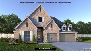 New construction Single-Family house 1720 Windward Way, Seguin, TX 78155 Design 2969W- photo