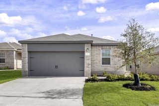 New construction Single-Family house 15107 Telfaire Mdw, Von Ormy, TX 78073 - image