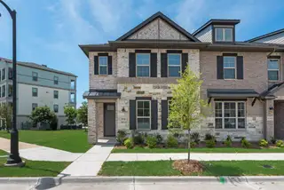 New construction Townhouse house 8334 Bayside Dr, Rowlett, TX 75088 plan Bridgeport - image