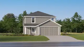 New construction Single-Family house 3807 Garcia Grove, San Antonio, TX 78264 plan Morrow - image