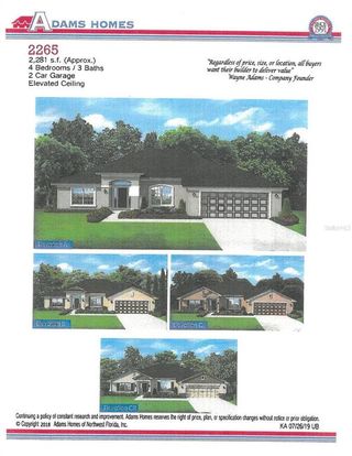 New construction  house 5203 Griggs Ave, North Port, FL 34291 plan Plan 2265 - image