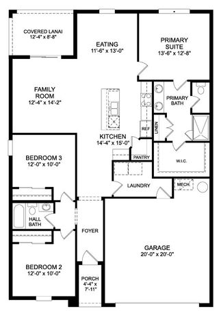 New construction Single-Family house 10156 Huntingnet Way, Leesburg, FL 34748 The Portland- photo