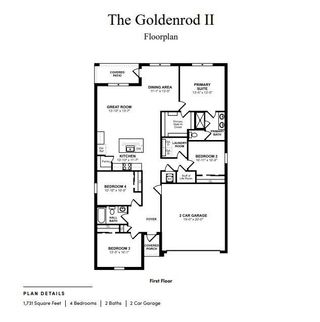 New construction  house 4281 Sw Port St Lucie Blvd, Port St. Lucie, FL 34953 plan Goldenrod II - image