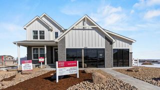 New construction Single-Family house 2587 Doe Ridge Way, Johnstown, CO 80534 Cedar- photo