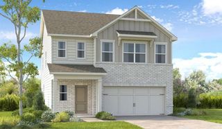 New construction  house 1743 Fawlocke Run, Loganville, GA 30052 plan Denton - image
