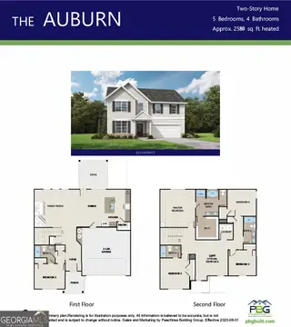 New construction Single-Family house 417 Bass Cir, Unit 31, Villa Rica, GA 30180 plan Auburn - image