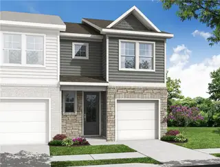 New construction Townhouse house 526 Crown Dr, Emerson, GA 30137 plan The Durant A - image