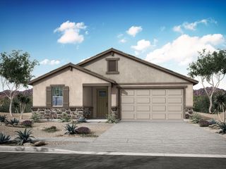 New construction house 4060 W Brenley Dr, San Tan Valley, AZ 85142 plan Aqua - image