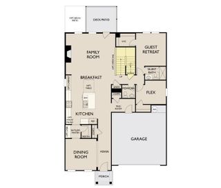 New construction Single-Family house 30 Swift Creek Dr, Dawsonville, GA 30534 plan Scarlet - image