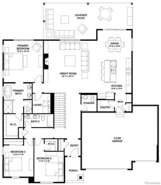 New construction Single-Family house 347 Grand Summit Dr, Monument, CO 80132 plan Tenley - image