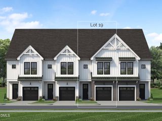 New construction Townhouse house 622 Cable Ct, Apex, NC 27523 plan Harrington Interior Unit - image