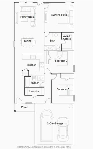 New construction  house 28519 Texas Sparrow Ln, Hockley, TX 77447 plan Kitson - image
