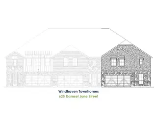 New construction Single-Family house 625 Damsel June St, Lewisville, TX 75056 plan TH Building 8 Unit 3 W - image