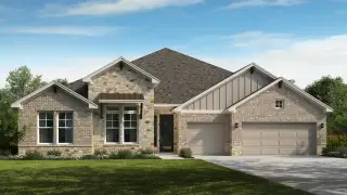 New construction Single-Family house 3404 Emerald Lake Path, Georgetown, TX 78681 plan Duval - image