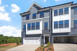 New construction Townhouse house 2122 Pink Peony Cir, Durham, NC 27703 plan Veronica - Vanguard Collection - image