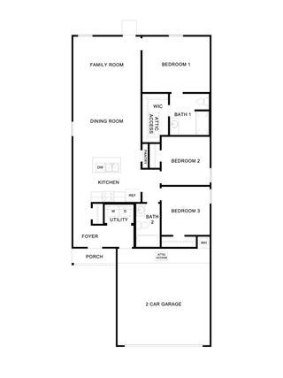 New construction Single-Family house 200 Langston Dr, Uhland, TX 78640 plan The Barton - image