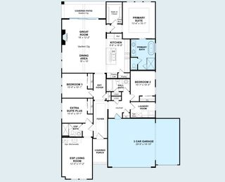 New construction Single-Family house 1922 Honey Creek Rd, Forney, TX 75126 Pasadena ESP- photo