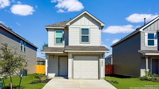 New construction house 5955 Celestite Bnd, San Antonio, TX 78222 plan The Linnet - image