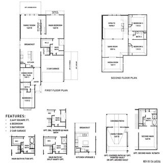 New construction Single-Family house 452 Wild Thicket Dr, Katy, TX 77493 plan Armstrong - image