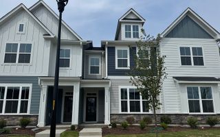 New construction Townhouse house 2440 Whitewing Ln, Wendell, NC 27591 plan Morgan - image