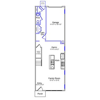 New construction Single-Family house 116 Wood Aster Wy, Garner, NC 27529 plan Clover - image