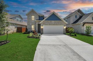 New construction Single-Family house 7722 Clover Gully Ln, Katy, TX 77493 plan Zinnia - image