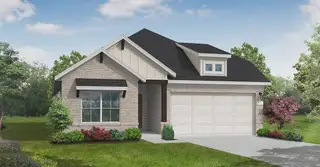 New construction Single-Family house 1309 Sunrise Canyon Trl, Georgetown, TX 78628 plan Parker - image
