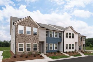 New construction Townhouse house 2104 Stillhaven Place, Douglasville, GA 30135 Calliope- photo