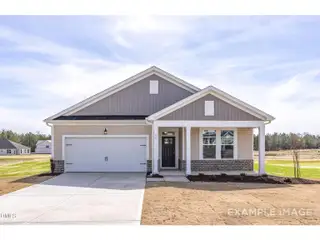 New construction Single-Family house 76 Charred Oak Ct, Lillington, NC 27546 plan The Franklin C - image