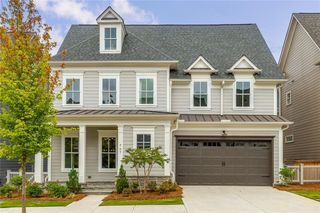 New construction Townhouse house 707 Morgan Drive, Woodstock, GA 30188 The Abbot - photo