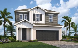 New construction Single-Family house 3435 Yellow Cassia Dr, Wesley Chapel, FL 33543 plan The Nassau - image