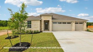 New construction Single-Family house 285 Rivers Edge Dr, Georgetown, TX 78628 plan The Grayson - image