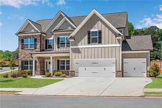 New construction  house 76 Hidden Fields Wy, Hoschton, GA 30548 plan The Chelsea - image