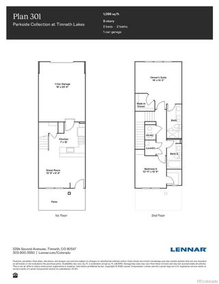 New construction Townhouse house 5491 Euclid Court, Timnath, CO 80547 301- photo