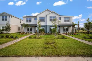 New construction Single-Family house 10705 Wading River Ave, Parrish, FL 34219 plan Sylvan Paired Home - image