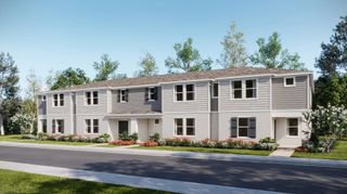 New construction Townhouse house 5174 Clay Whaley Rd, St. Cloud, FL 34772 plan Meridian - image